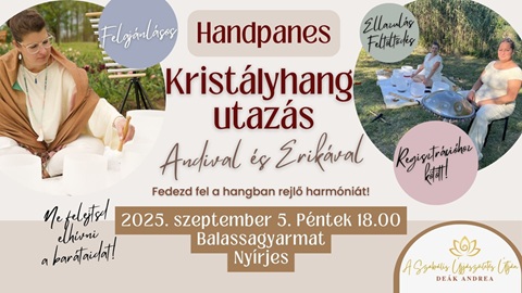 handpanes hangutazás Andival és Erikával szept5